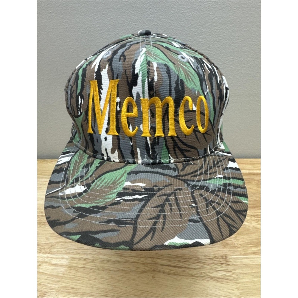 OTTO Camouflage Hat with Yellow Embroidery